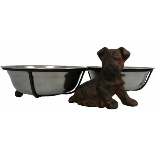 Antic Line Zdjela za hranu za ljubimce od nehrđajućeg čelika za pse –