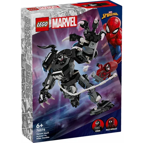 Lego Marvel 76276 Venom u mehaničkom oklopu protiv Milesa Moralesa