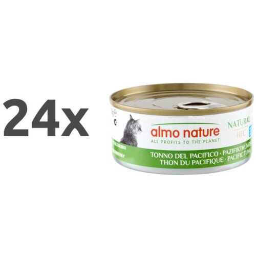 Almo Nature HFC Natural &amp;ndash; pacifi&amp;scaron;ka tuna - 150 g 24 x 150 g Slike