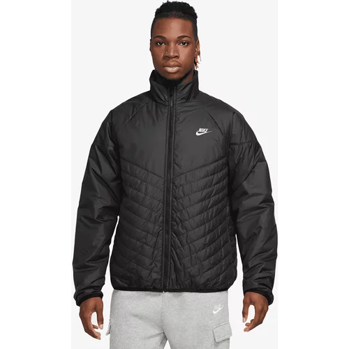 Nike Prijelazna jakna crna / bijela