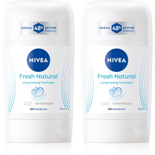 Nivea Fresh Natural trdi deodorant ugodno pakiranje Slike