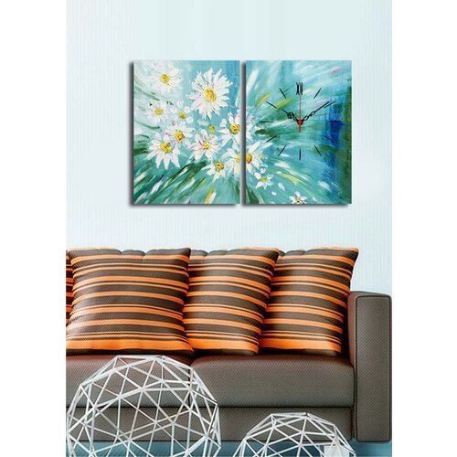 Wallity zidni sat 2P3040CS-139, 64x40 cm, 2 dela Cene