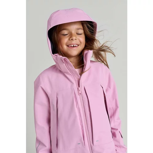 Reima Otroška jakna Jatkuu roza barva
