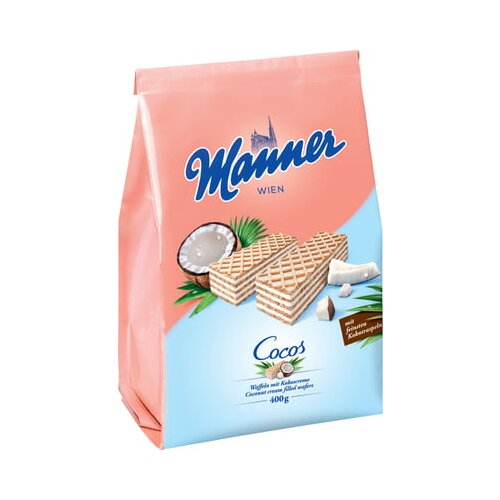 Manner Kokosove napolitanke - 400 g - vrečka Cene