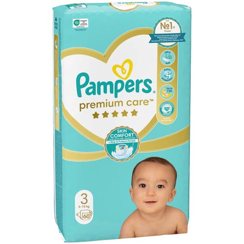 Pampers Pel.Premium Care VP S3 60 Midi Cene