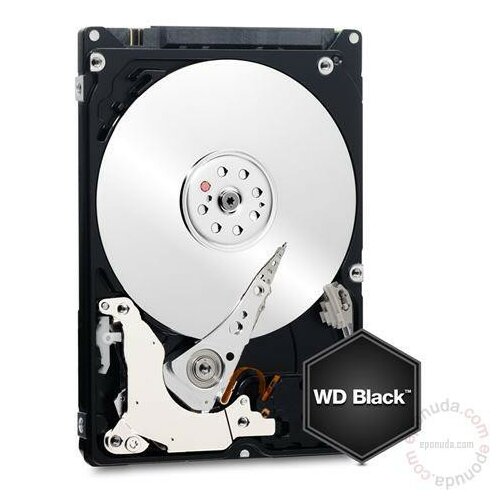 Western Digital Black 1TB, SATA3 2,5'' WD10JPLX Kapacitet 1000 GB, SATA 3, 16 MB, 7.200 rpm hard disk Slike