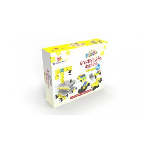 MEGA puzzle Građevinske ma&scaron;ine Cene