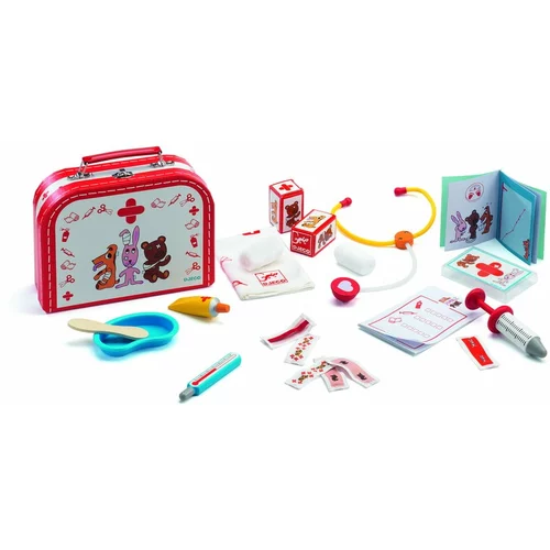 Djeco Otroški igralni zdravniški kovček z dodatki