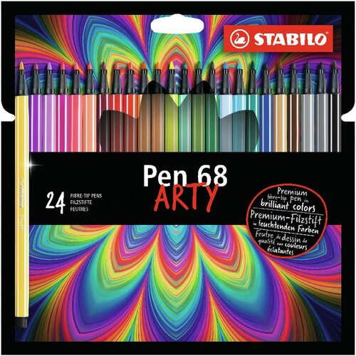 Stabilo Flomasteri Pen 68 Arty/ set 1/24 Slike