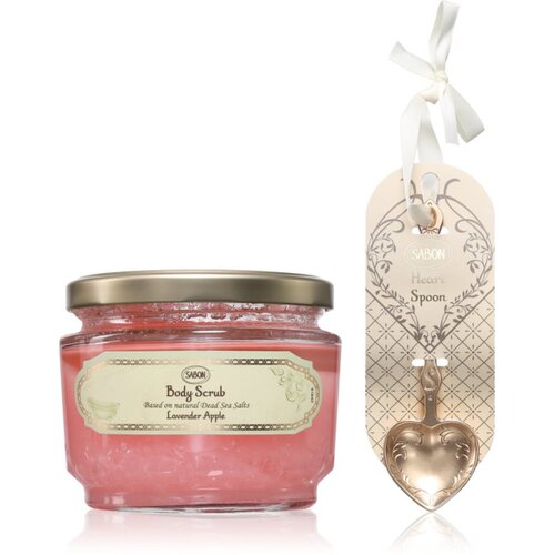 Sabon Lavender Apple piling za tijelo 320 g Slike