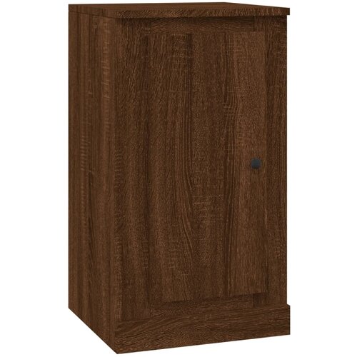 Maison Chic Komoda - Predalnik rjav hrast 37,5x35,5x67,5 cm inženirski les, (21717337) Slike