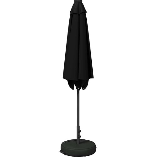  Suncobran za vrt s LED svjetlima i postoljem 270 x 270 cm Slike