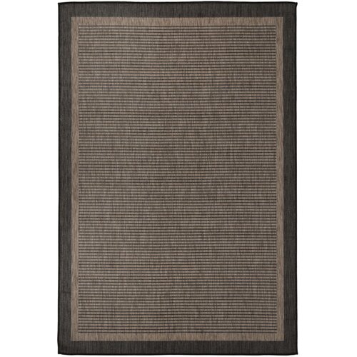vidaXL zunanja preproga plo&scaron;čato tkanje 160x230 cm temno rjava Cene