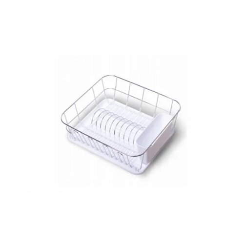 KAMILLE 0763D - Metalni ocedjivac sa sudove - Beli 37 x 33 x 13,5cm Cene
