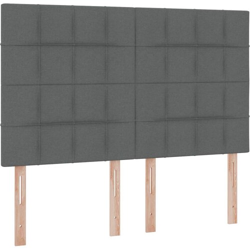  s madracem i skladi&amp;scaron;tem Tamno siva 140 x 200 cm tkanina Slike