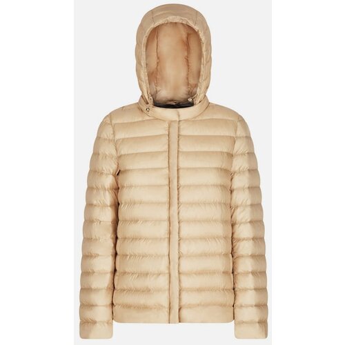 Geox Brown women&amp;#039;s down jacket Jaysen - Women&amp;#039;s Slike
