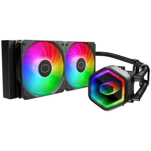 Cooler Master MasterLiquid 240 Core II Processor Liquid cooling kit 4.72 (12 cm) Black Cene