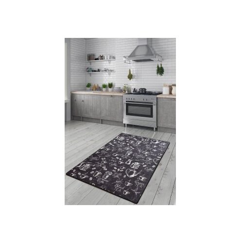Antalya tepih Cappuccino, 60x140cm, crni Slike
