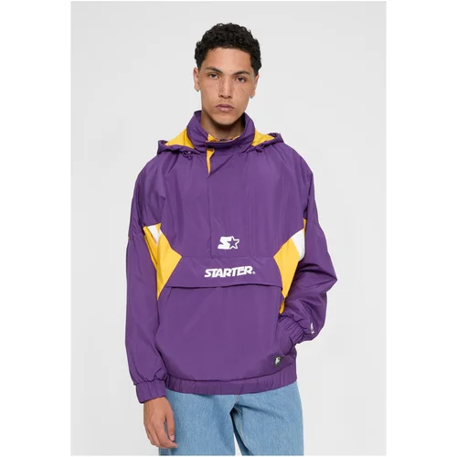 Starter Black Label Men's Starter Windbreaker Purple/Yellow/White