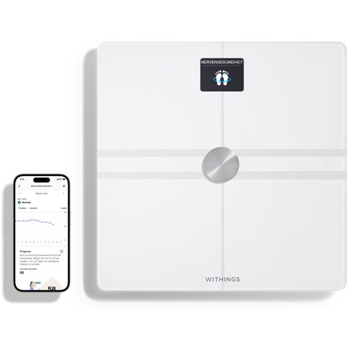 Withings WBS12-Bijela-All-Inter tijelo 760-10105 Comp WLAN vage, bijela Slike