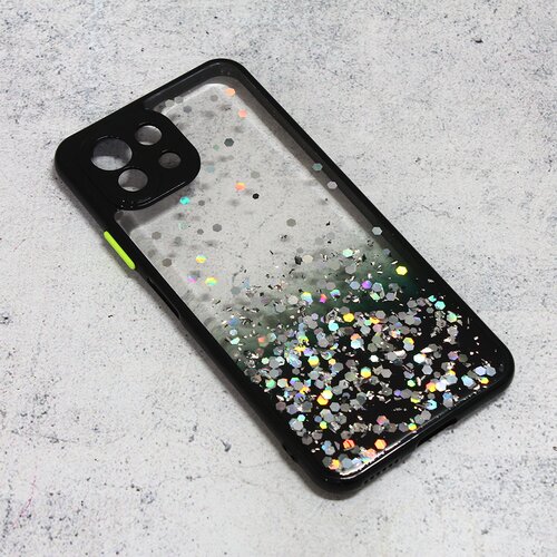 Maska frame glitter za xiaomi mi 11 lite crna Slike