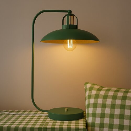  Stona lampa FELIX 1xE27/60W/230V zelena Slike