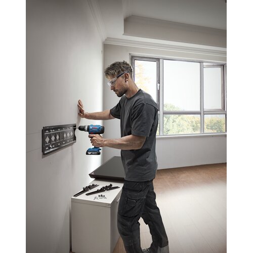Bosch akumulatorska vibraciona bu&amp;scaron;ilica-odvrtač gsb 18V-25 + 1 x gal 18V-40 professional + 2 x akumulator gba 18V 2.0Ah 06019K9302 Slike