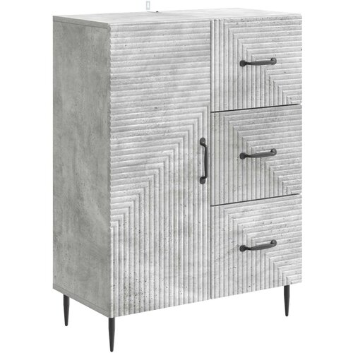  Kreveta Betonska siva 66 x 34,5 x 89,5 cm Konstruirano drvo Cene