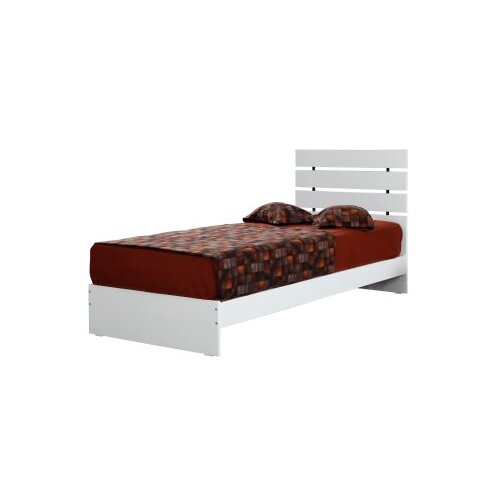 Hanah home Fuga 100 - Shiny White White Single Bedstead Cene