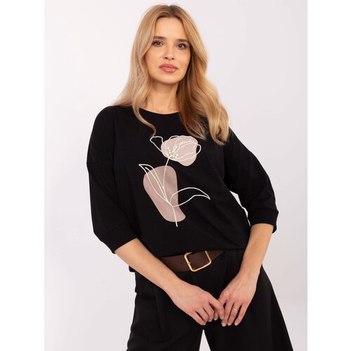 RELEVANCE Blouse-RV-BZ-A264.21-black Cene