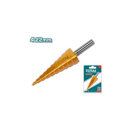  Borer stepenasti za metal 4-22mm TAC8242201 TOTAL Cijene