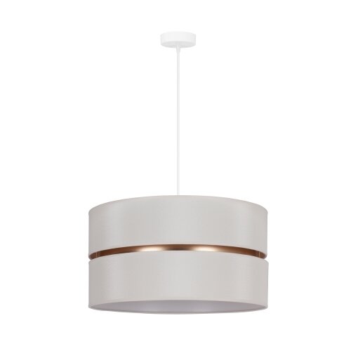  Duolla - Visilica na sajli DUO 1xE27/15W/230V &amp;Oslash; 40 cm krem/zlatna Slike