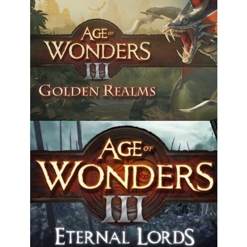  Age of Wonders III - Eternal Lords Expansion + Golden Realms Expansion Pack (DLC) Steam Key GLOBAL Cene