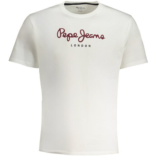 PepeJeans MEN&amp;amp;#39;S SHORT SLEEVED T-SHIRT WHITE Slike