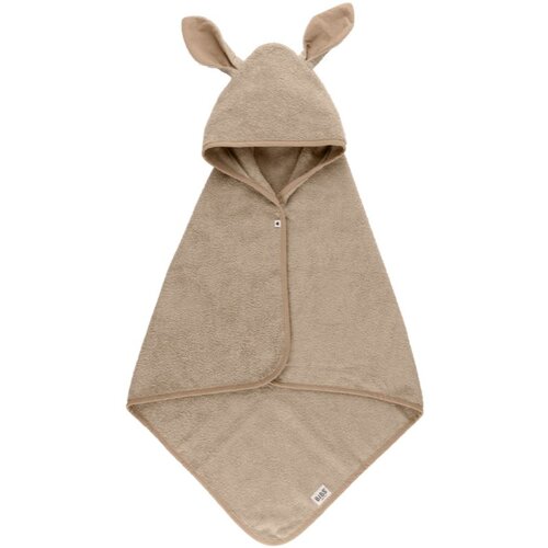 Bibs Kangarooo Hoodie Towel ručnik s kapuljačom Vanila 65 x 65 mc 1 kom Slike