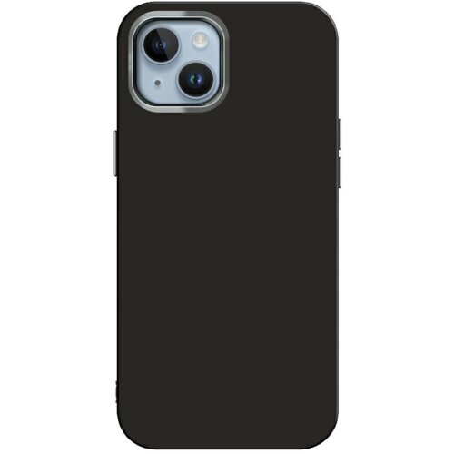 Satin silikonski ovitek za Xiaomi Redmi 10C - mat črn Slike