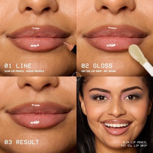 NYX Professional Makeup Fat Oil Lip Drip set za usne 2 kom Slike