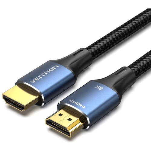 Vention Cotton Braided HDMI-A Male to Male HD Cable 8K 5M Blue Aluminum Alloy Type Cijene