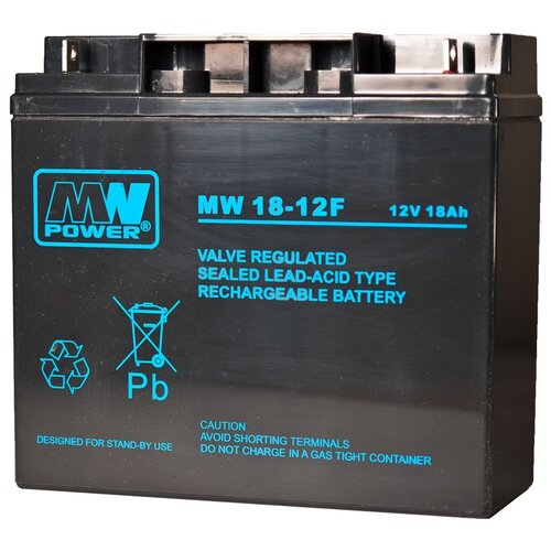 MPL POWER ELEKTRO MW Power MW 18-12 UPS battery Sealed Lead Acid (VRLA) 12 V 18 Ah Slike