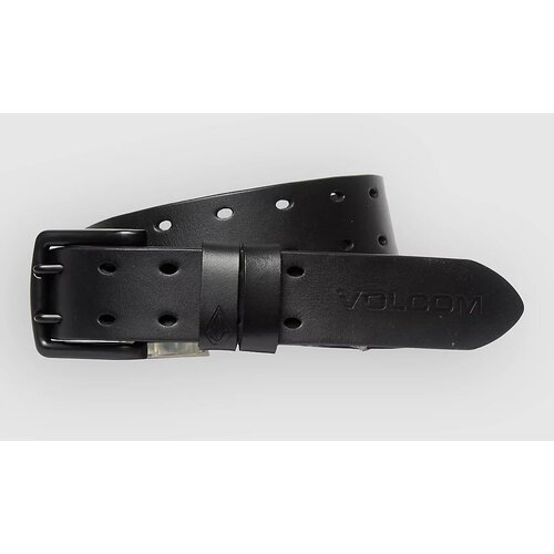 Volcom Two Spike Leather Pas black Cene