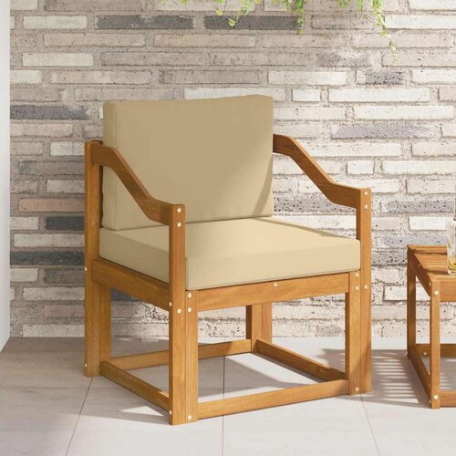  Set vanjskih sofa Čvrsto drvo akacije i poliester Cene