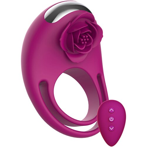 Toyjoy Put a RIng on It C-Ring Remote Fuchsia Cene