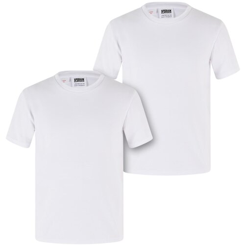 Urban Classics Girls&amp;#039; Stretch T-shirt Jersey 2-pack white+white Slike
