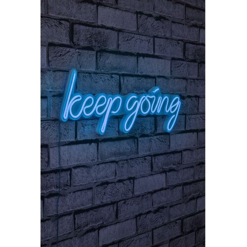 Wallity Dekorativna plastična LED rasveta Keep Going Blue Cene