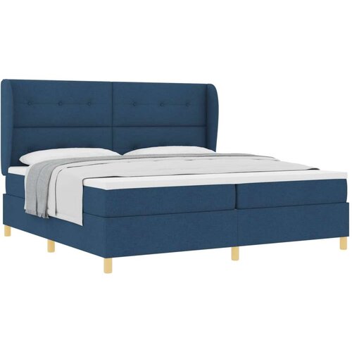 Podna opruga s madracem Tamno siva 90x190 cm Plava 200 x 200 cm Slike