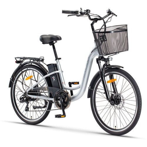 Galaxy Električni bicikl 26" VALENCIA (250W 36V/10.4Ah lithium) siva MAT Cene