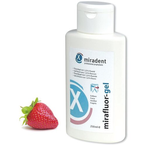 Miradent mirafluor-gel, 250ml, 1,23%, strawberry Cijene