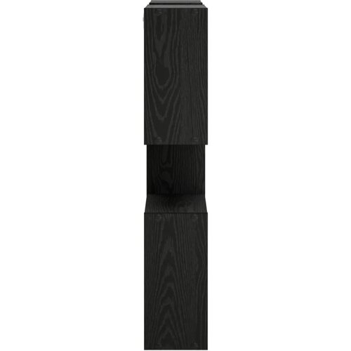  Zidna polica Crna 99 5 x 17 x 91 cm Konstruirano drvo - Crna Slike