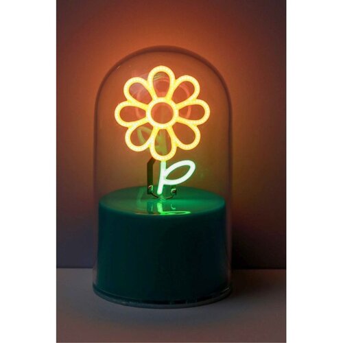 I-Total Lampa staklena kupola NEON-efekt LED Flower XL3255 Slike