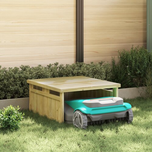 vidaXL Garaža za robotsku kosilicu 70x80x38 cm Impregnirano drvo bor Cijene